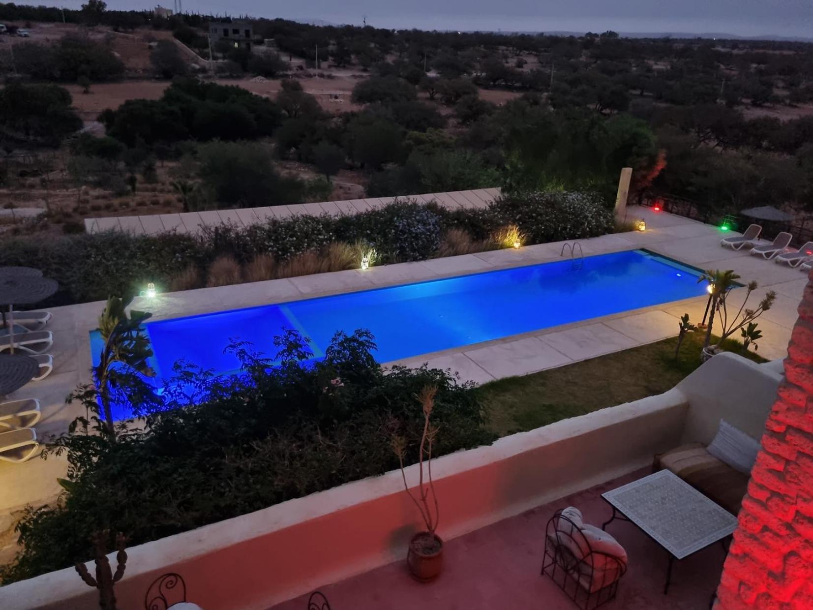 Hotel Dar Essaada As-Sawíra Exteriér fotografie