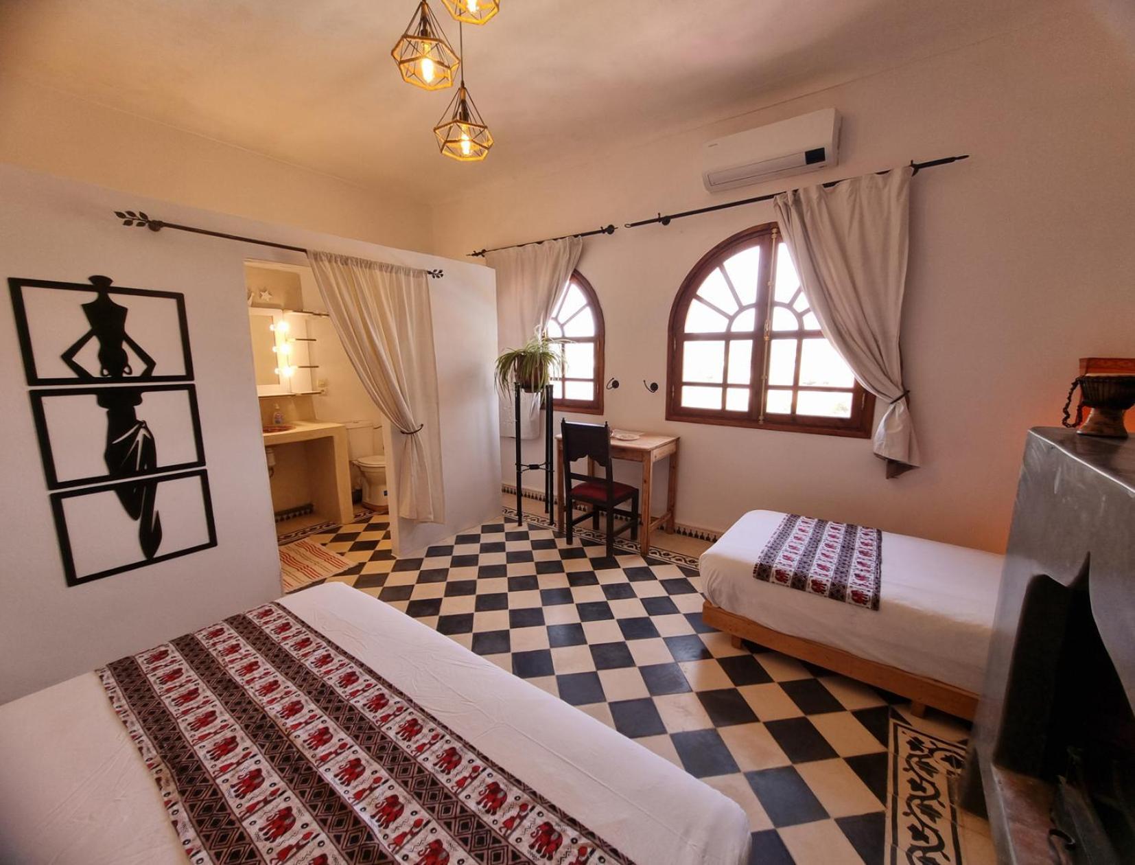Hotel Dar Essaada As-Sawíra Exteriér fotografie