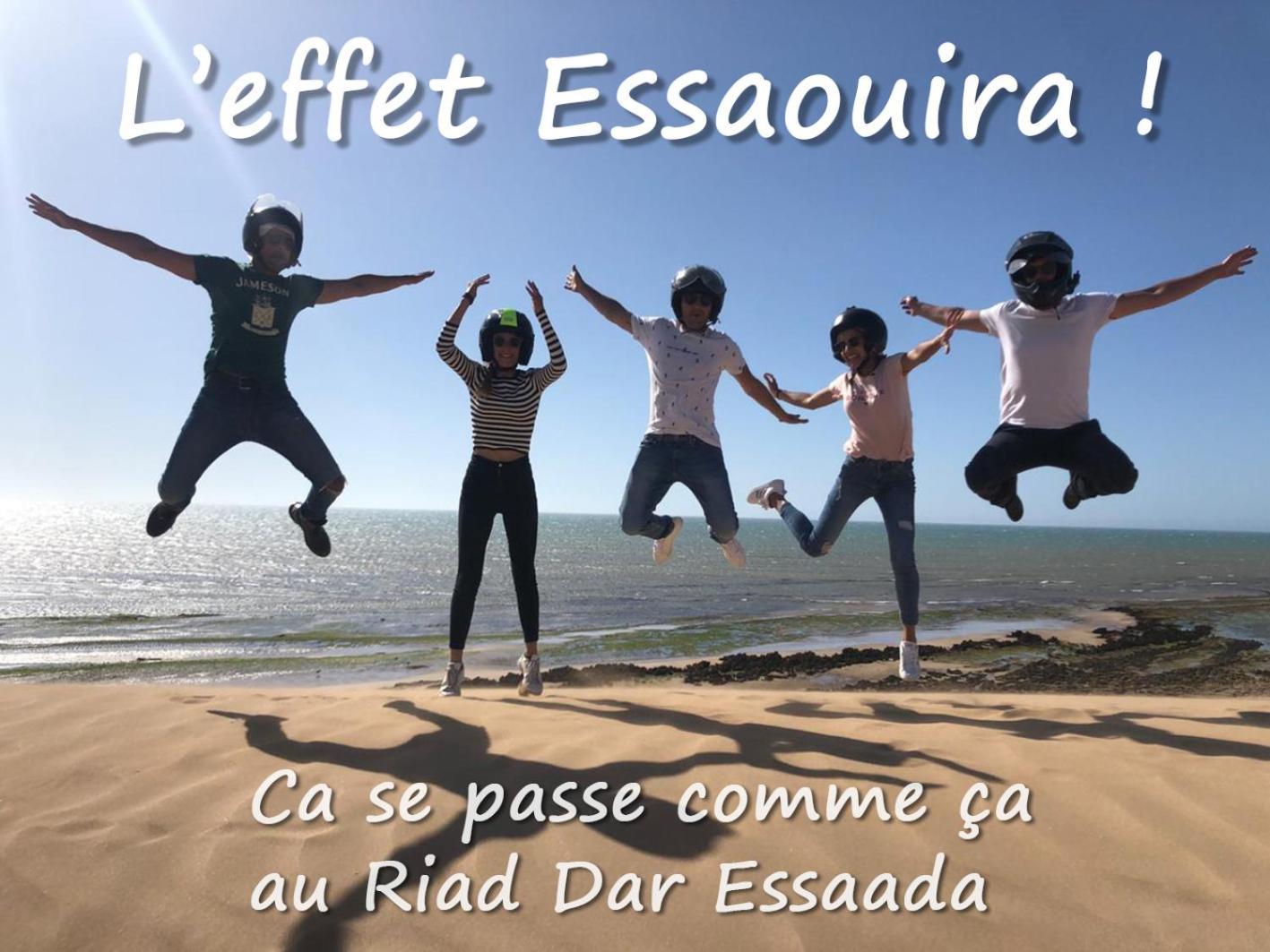 Hotel Dar Essaada As-Sawíra Exteriér fotografie
