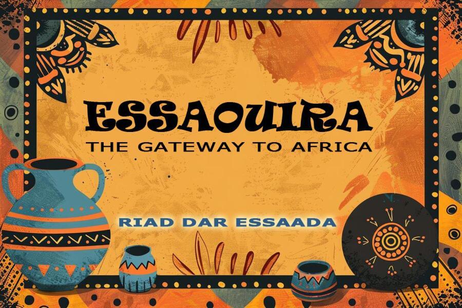 Hotel Dar Essaada As-Sawíra Exteriér fotografie