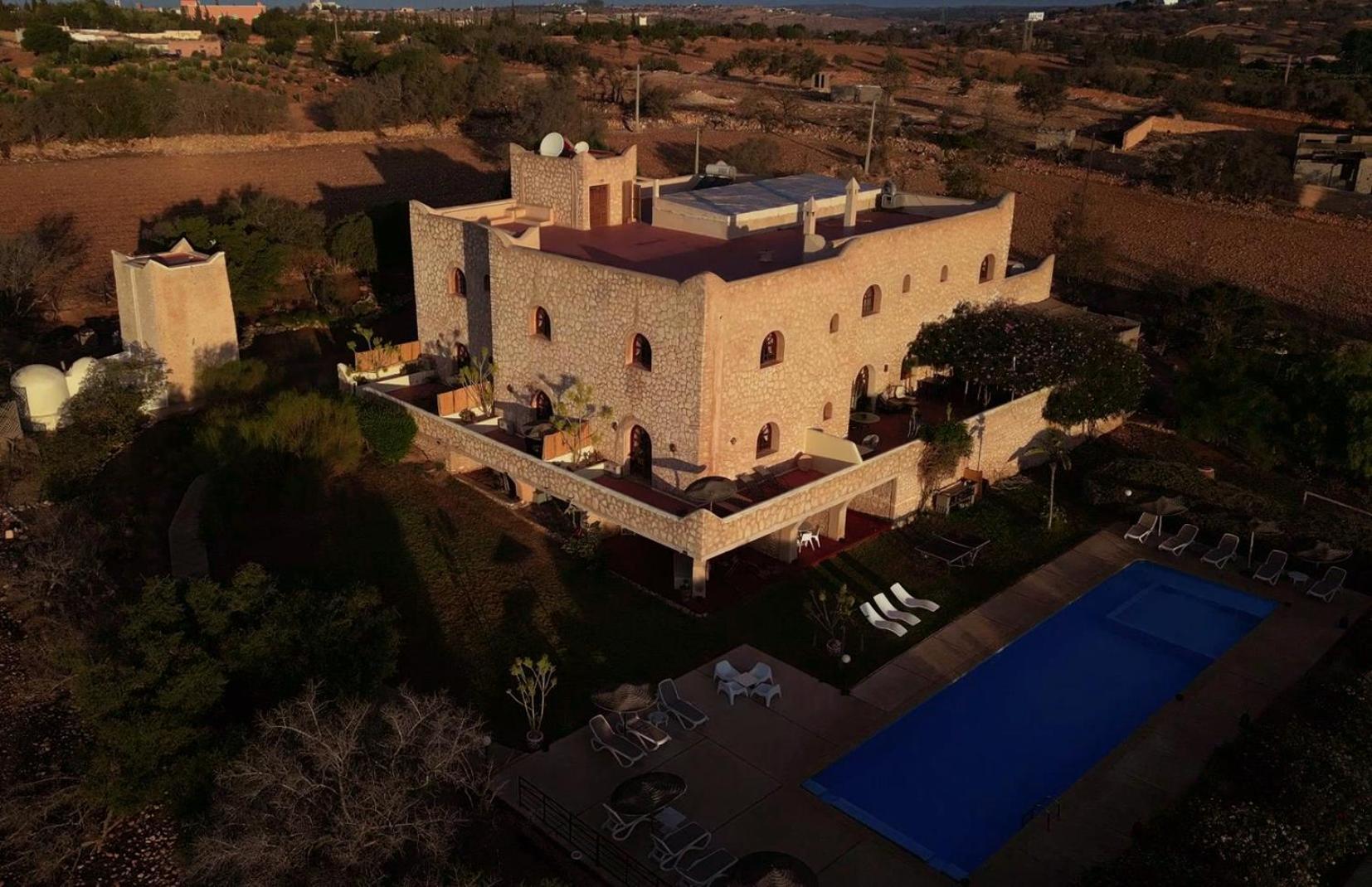 Hotel Dar Essaada As-Sawíra Exteriér fotografie